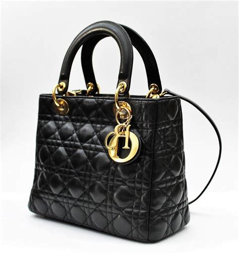 lady dior taske|dior lambskin bag.